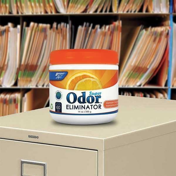 900013 14oz Super Odor Eliminator, Mandarin Orange And Fresh Lemon (6/Carton), alternate product view 2