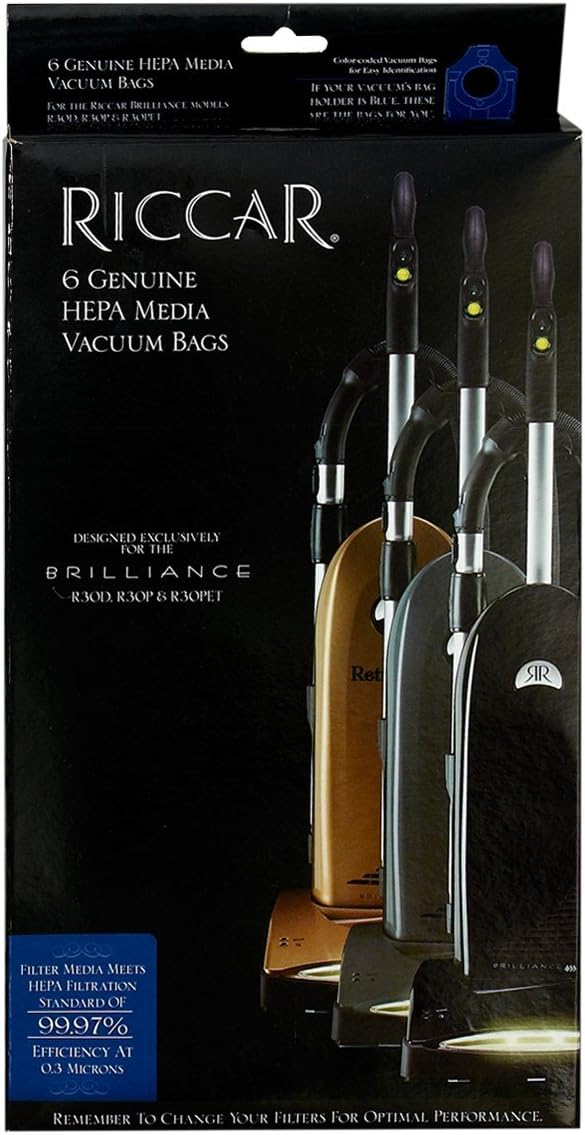 BRILLANCE HEPA MEDIA BAGS, RNH-6, product image