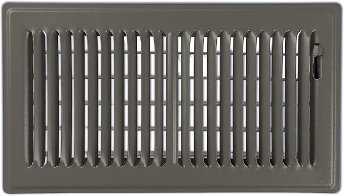 Bronze, 6x12, Premium Floor Register, All Steel Heavy Duty Vent Cover, product image