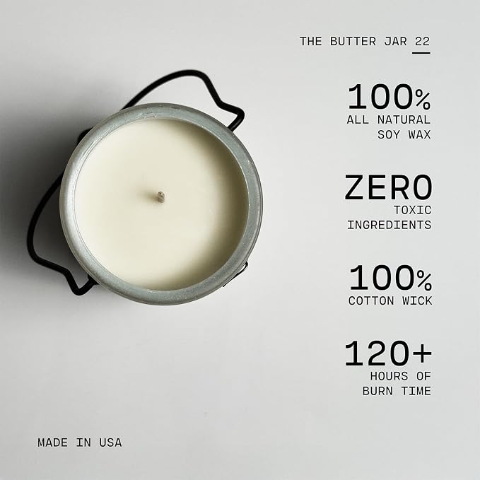 Brown Butter Pumpkin Soy Candle - Pumpkin Puree | Toasted Spices | Vanilla Cream, alternate product view 4