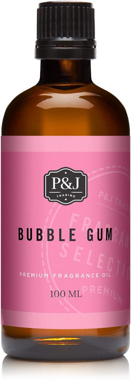 Bubble Gum Scented Oil 100ml - Fragrance Oil for Candle Making, Soap Making, Diffuser Oil, product image