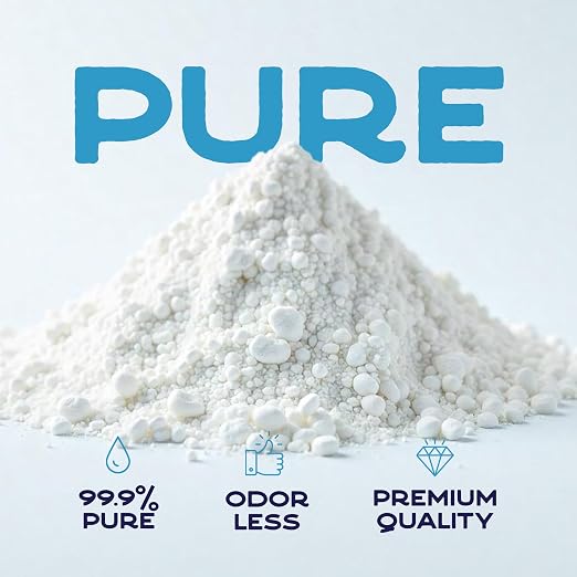 Bulk Boric Acid, 99.9% Pure, Laundry Stain Remover and Deodorizer, Kitchen, Household, Industrial Strength Commercial