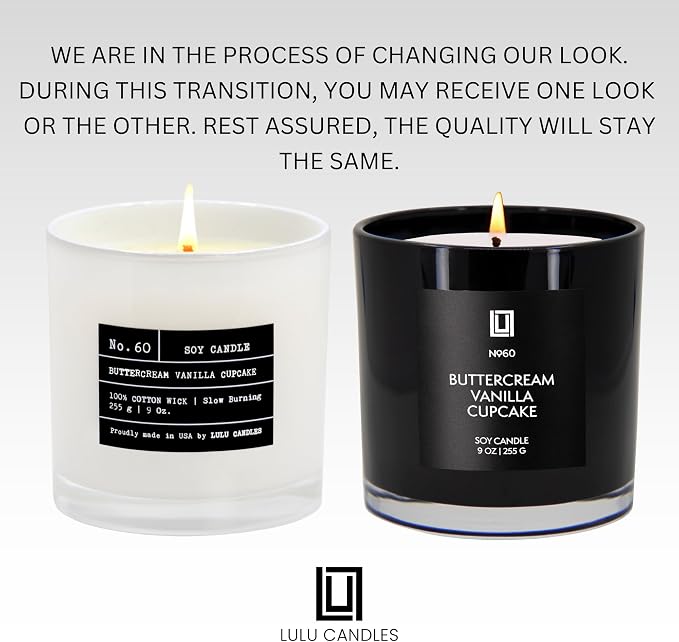 | Buttercream Vanilla Cupcake | Luxury Scented Soy Jar Candle | Hand Poured in The USA | Highly Scented & Long, alternate