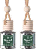 C&E Craft Co Hanging Car Air Freshener Diffuser 2 Pack, Long Lasting Fragrance Oil Car Freshener, Glass Bottle Auto Air