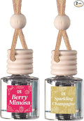 CANDECraftCo Car Air Hanging Fragrance Oil, Car Auto Freshener for Essential Oils, Scents Fragrance Aromatherapy Automobile