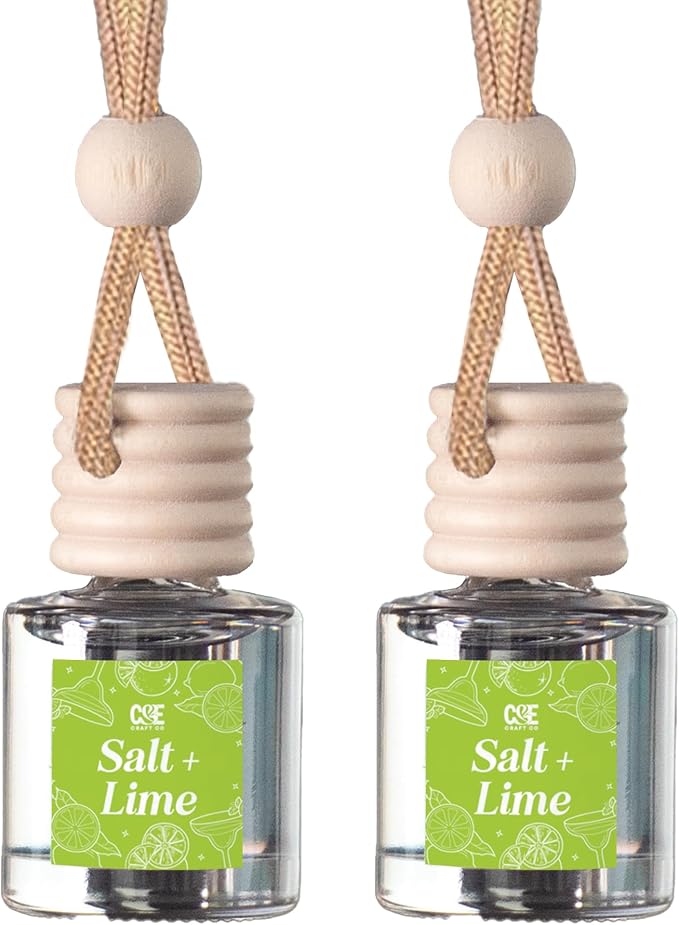 CANDECraftCo Car Air Hanging Fragrance Oil, Car Auto Freshener for Essential Oils, Scents Fragrance Aromatherapy Automobile