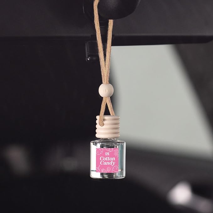 CANDECraftCo Car Air Hanging Fragrance Oil, Car Auto Freshener for Essential Oils, Scents Fragrance Aromatherapy Automobile