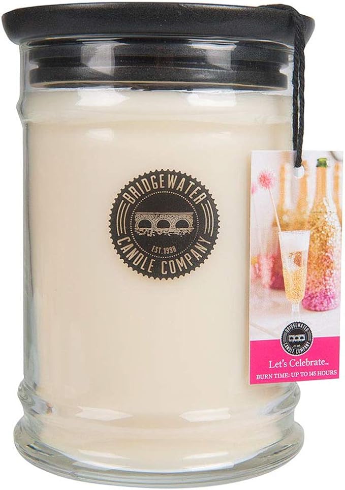 Candle 18oz Large Soy Wax Blend Fragranced Jar Candle-Let's Celebrate, product image