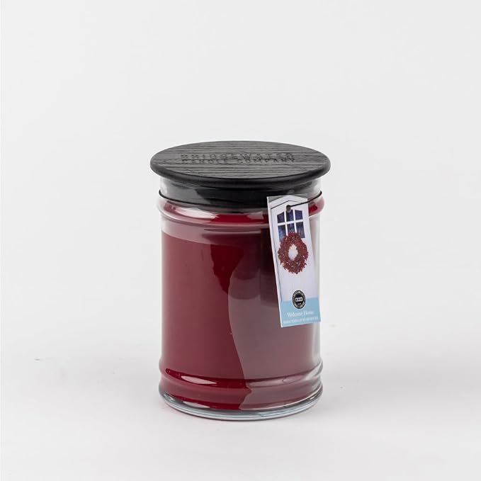 Candle 18oz Large Soy Wax Blend Fragranced Jar Candle-Welcome Home, alternate product view 2