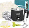 Candle Making Kit,Soy Wax for Candle Making,DIY Candle Making Supplies,Including 5lbs Natural Soy Wax Flakes,Wax