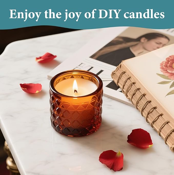 Candle Making Kit,Soy Wax for Candle Making,DIY Candle Making Supplies,Including 5lbs Natural Soy Wax Flakes,Wax