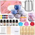 Candle Making Kits for Adults, Candle Making Supplies Accessory for Beginner, DIY Scented Candle with Beeswax, Essential Oil