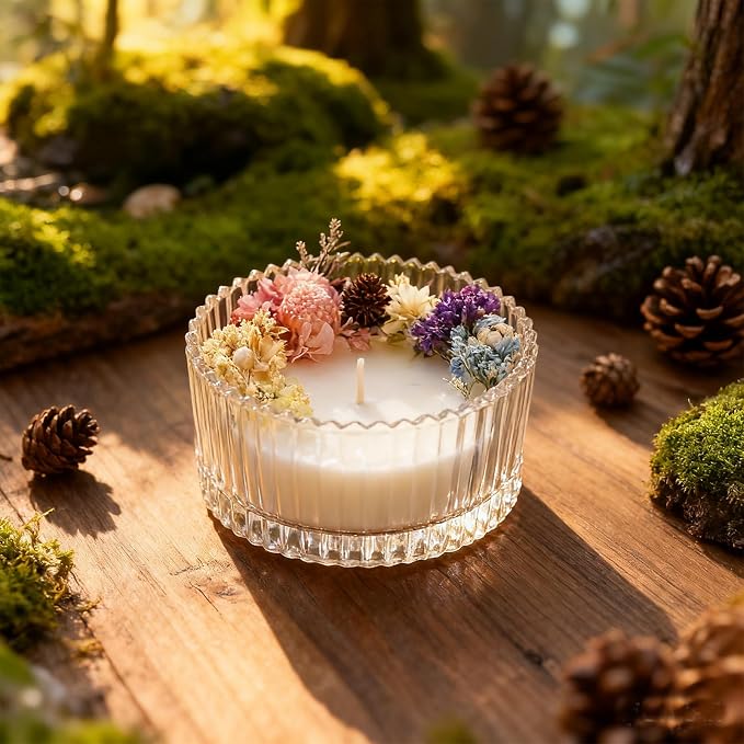 Candle Making Kits for Beginners, DIY Candle Making Supplies Include 10pcs Succulent Silicone Molds, 50pcs Gift, alternate