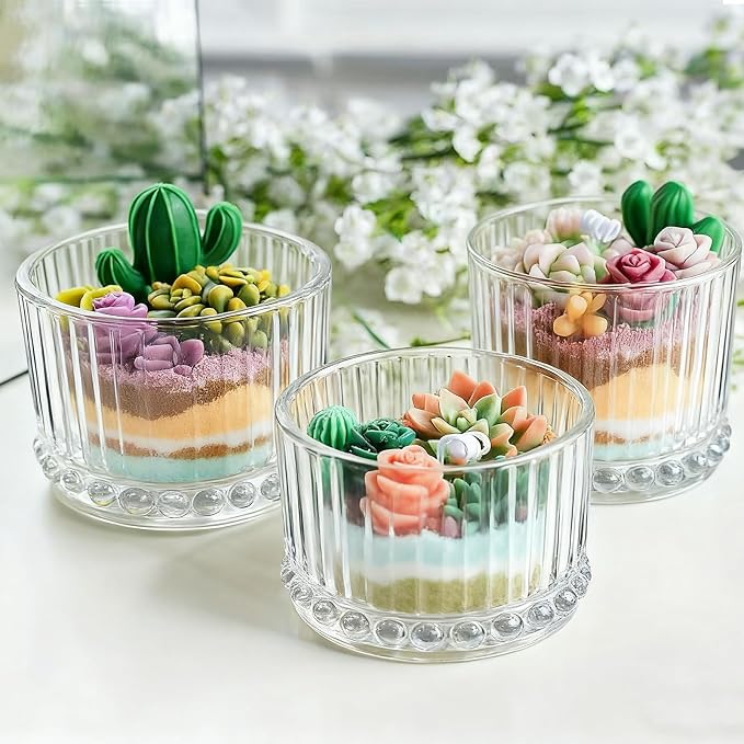 Candle Making Kits for Beginners, DIY Candle Making Supplies Include 10pcs Succulent Silicone Molds, 50pcs Gift, alternate