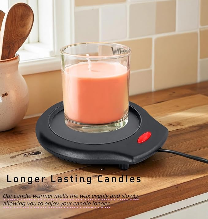 Candle Warmer for Large Jar, Coffee Mug Warmers, Safely Releases Scents Without a Flame, Melt The Candle Quickly, alternate