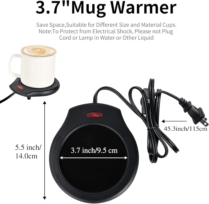 Candle Warmer for Large Jar, Coffee Mug Warmers, Safely Releases Scents Without a Flame, Melt The Candle Quickly, alternate