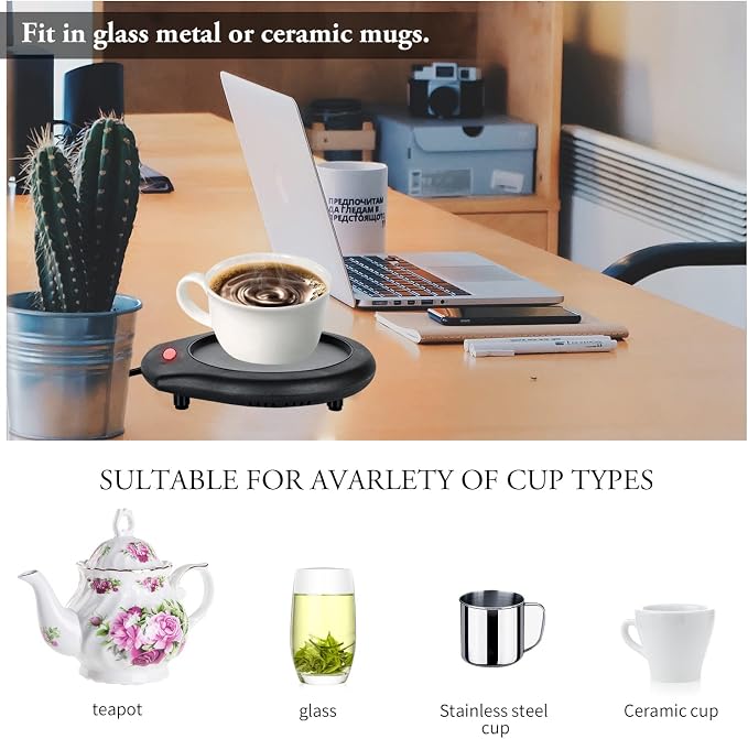 Candle Warmer for Large Jar, Coffee Mug Warmers, Safely Releases Scents Without a Flame, Melt The Candle Quickly, alternate