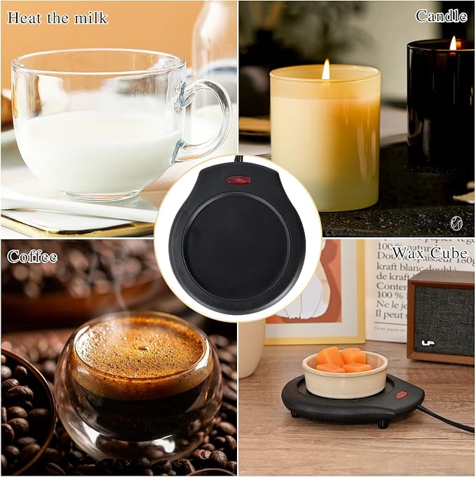 Candle Warmer for Large Jar, Coffee Mug Warmers, Safely Releases Scents Without a Flame, Melt The Candle Quickly, alternate