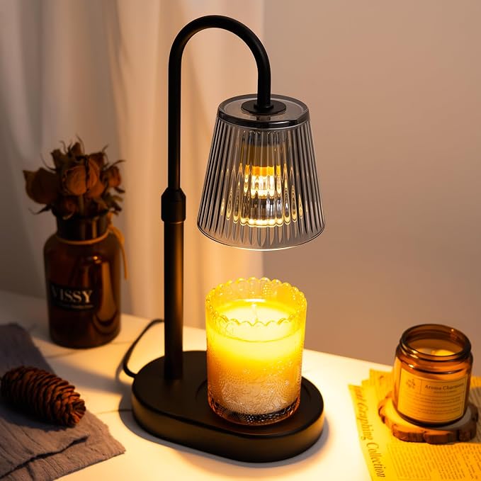 Candle Warmer Lamp Adjustable Timer Electric - Electric Glass Candles Warmers, product image