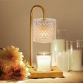 Candle Warmer Lamp, Candle Lamp Wax Warmer, Timer & Dimmer 7-Levels, Fits Cup Jar Candle, Top Melting, Crystal Heater Lamp