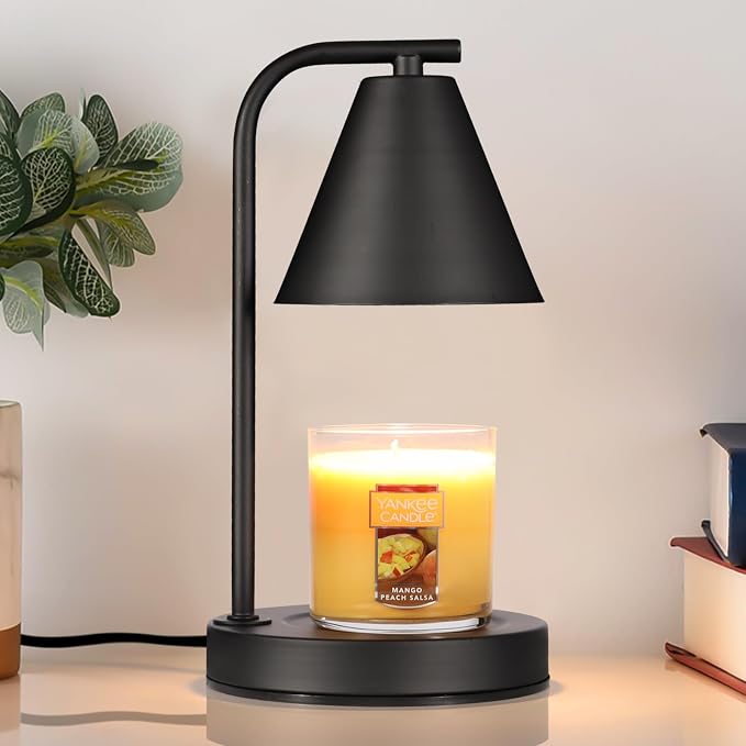Candle Warmer Lamp, Electric Candle Lamp Warmer Gifts for Mom Women House Warming Gifts New Home Bedroom Decor Dimmable Wax