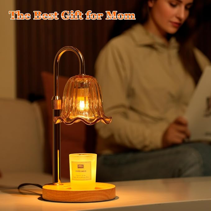 Candle Warmer Lamp, Electric Candle Lamp with Timer, Mothers Day Birthday Gift, Home Gifts, alternate product view 6