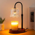 Candle Warmer Lamp Electric Timer - Candles Height Adjustable Dimmable Warmers Scented Flower Lamps No Flame Heat Warm Melt