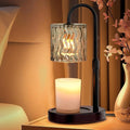 Candle Warmer Lamp Electric Timer: Dimmable Candles Warming Lamps - Height Adjustable Burner Jar - No Flame