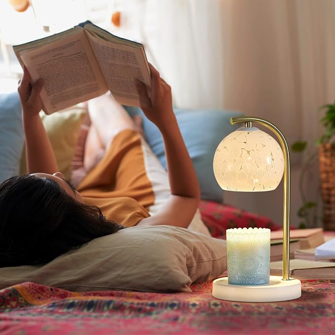 Candle Warmer Lamp Gifts for Women - Dimmable Scented Wax Melt Warmer with Timer - Housewarming Gifts for Home Bedroom Decor