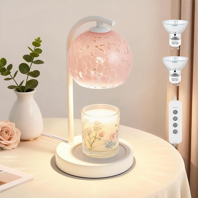 Candle Warmer Lamp Gifts for Women - Dimmable Scented Wax Melt Warmer with Timer - Housewarming Gift for Home Bedroom Decor