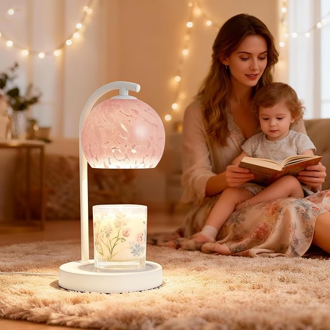 Candle Warmer Lamp Gifts for Women - Dimmable Scented Wax Melt Warmer with Timer - Housewarming Gift for Home Bedroom Decor