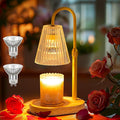 Candle Warmer Lamp Stripe Transparent, product image