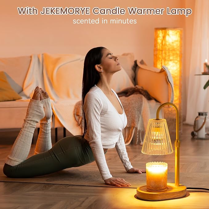 Candle Warmer Lamp Stripe Transparent, alternate product view 2