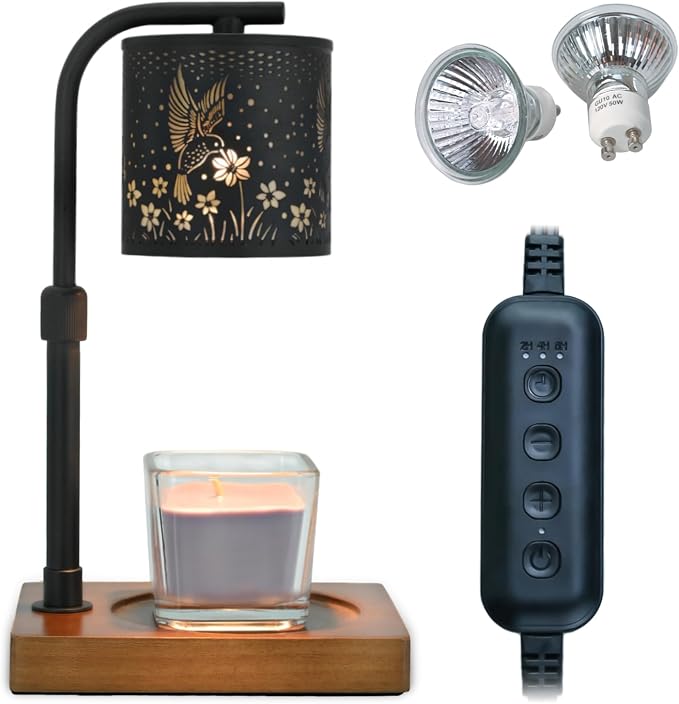 Candle Warmer Lamp Timer - Birthday Gifts for Women Mom, House Warming Gifts New Home Decor, Modern Farmhouse Decor