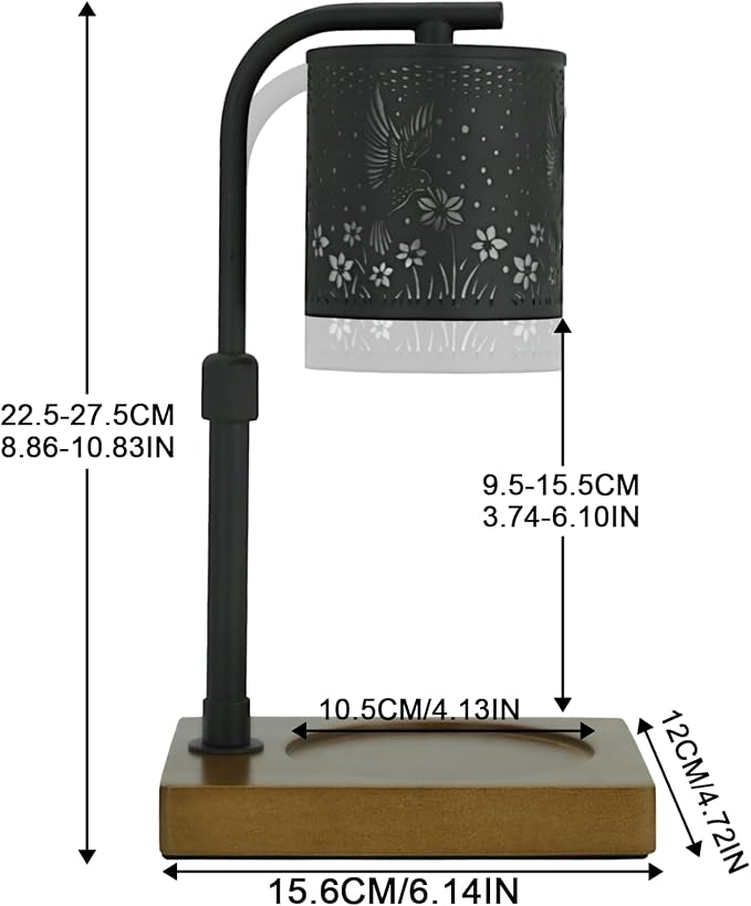 Candle Warmer Lamp Timer - Birthday Gifts for Women Mom, House Warming Gifts New Home Decor, Modern Farmhouse Decor