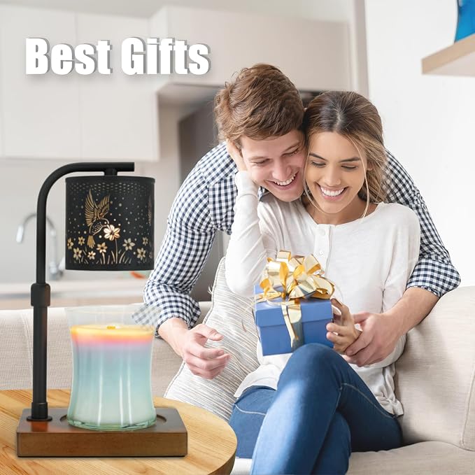 Candle Warmer Lamp Timer - Birthday Gifts for Women Mom, House Warming Gifts New Home Decor, Modern Farmhouse Decor