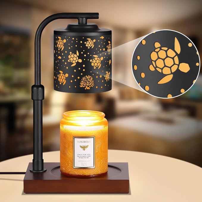 Candle Warmer Lamp with Adjustable Height Dimmable for New Home Decor Electric Candle Warmer for Jar Candles, alternate view