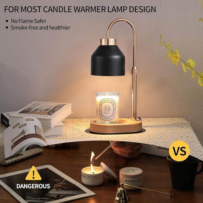 Candle Warmer Lamp with Dimmer and Timer,Home Decor Lamp for Scented Jar,Electric Wax Melt Warmer,Mother's, alternate product