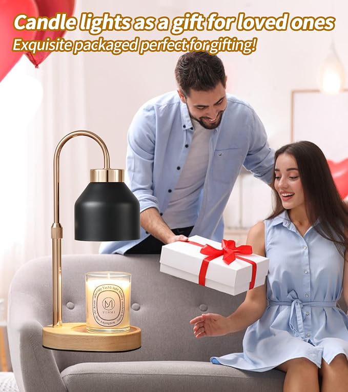 Candle Warmer Lamp with Dimmer and Timer,Home Decor Lamp for Scented Jar,Electric Wax Melt Warmer,Mother's, alternate product