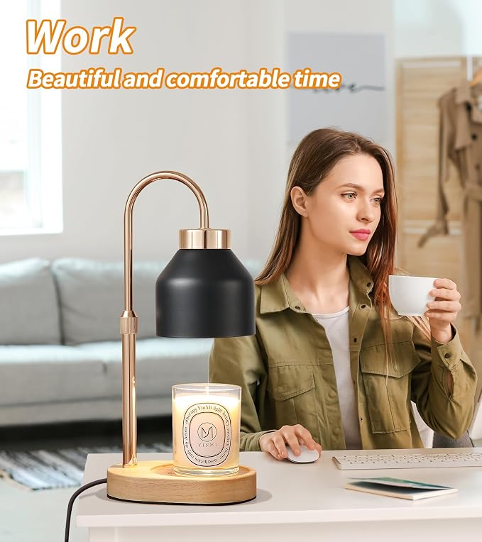 Candle Warmer Lamp with Dimmer and Timer,Home Decor Lamp for Scented Jar,Electric Wax Melt Warmer,Mother's, alternate product