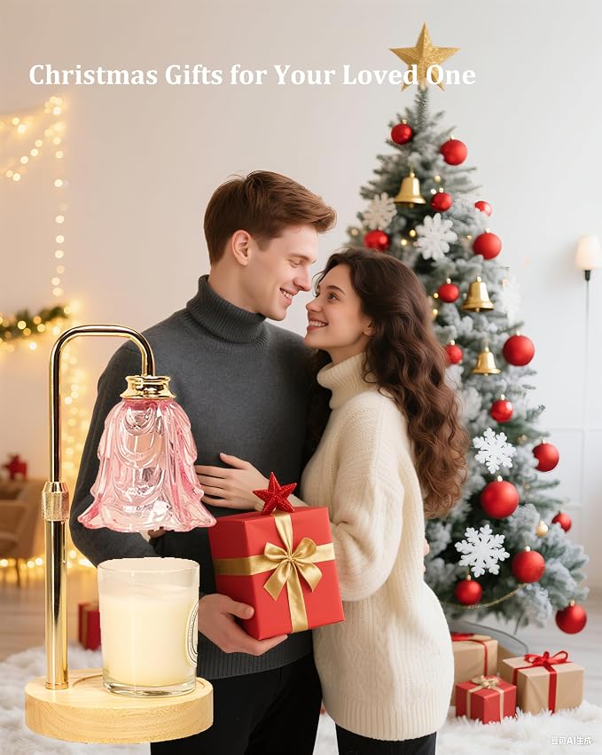 Candle Warmer Lamp with Timer, Adjustable Height and Dimmable, Birthday Christmas Gifts for Women, Mothers Day Gifts for Mom