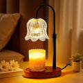 Candle Warmer Lamp with Timer: Adjustable Height Brightness Scented Candle Lamp Flameless Heating Suitable-Home Decor Living