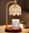 Candle Warmer Lamp with Timer Dimmable,Antique Brass Candle Lamp,Wax Melt Warmer Light for Jar Candles,Mother's, product