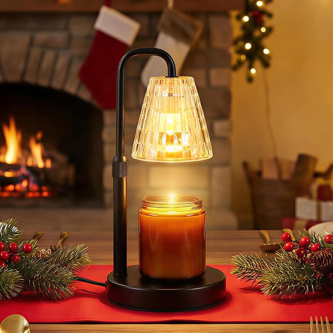 Candle Warmer Lamp with Timer,Dimmable Candle Warmwr for Jar Candles,Adjustable Cabdle Warmer Birthday Gifts,for Mom, product