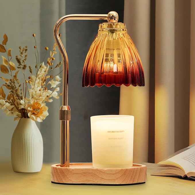 Candle Warmer Lamp with Timer Dimmable, Lamp Candle Warmer for Jar Candles,Birthday Gifts for Women Mom, product image
