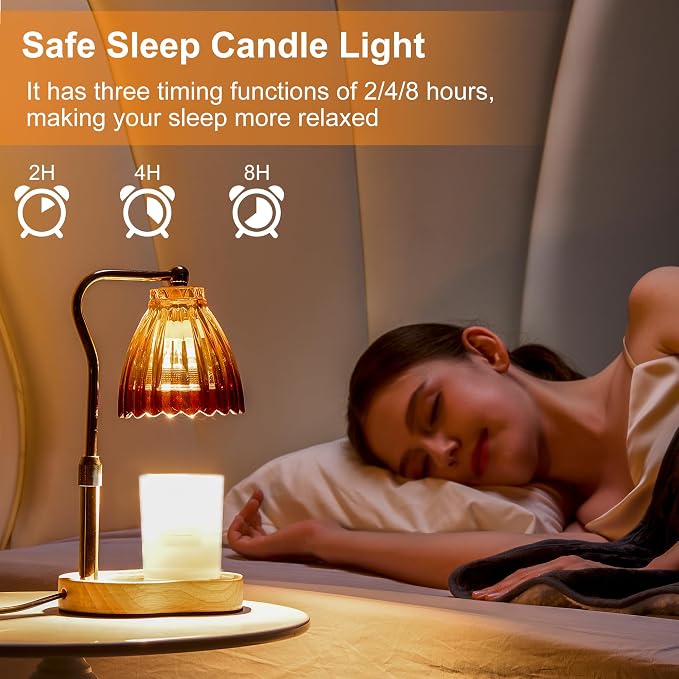 Candle Warmer Lamp with Timer Dimmable, Lamp Candle Warmer for Jar Candles,Birthday Gifts for Women Mom, alternate product
