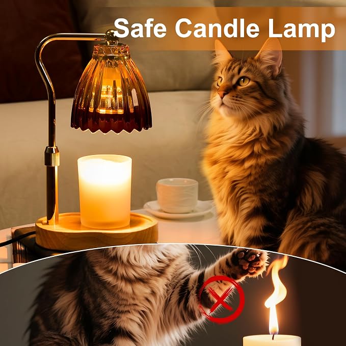 Candle Warmer Lamp with Timer Dimmable, Lamp Candle Warmer for Jar Candles,Birthday Gifts for Women Mom, alternate product