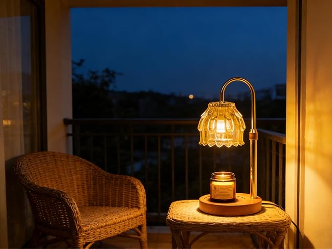Candle Warmer Lamp with Timer Dimmable, Mother's Day/Birthday Gifts for Women Mom Her, alternate product view 2