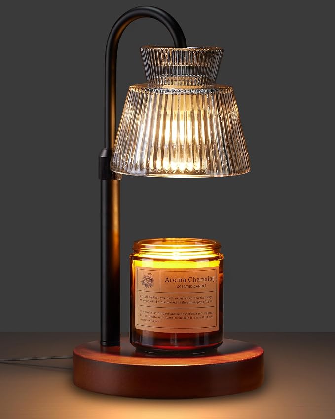 Candle Warmer Lamp with Timer &Dimmable Wax Melt Warmer for Scented Jar Candles, product image