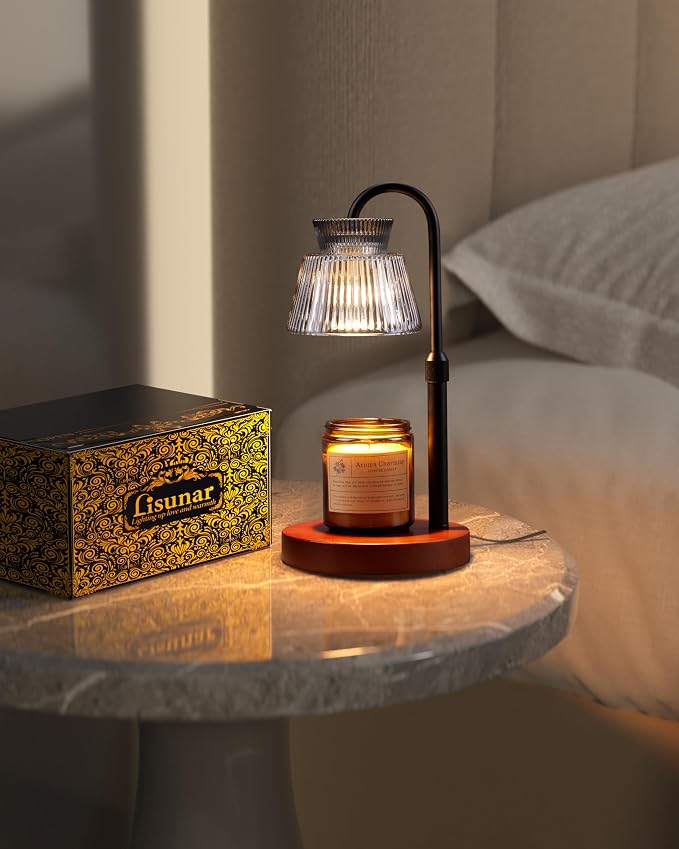Candle Warmer Lamp with Timer &Dimmable Wax Melt Warmer for Scented Jar Candles, alternate product view 7